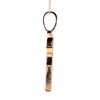 Chai charm In rose gold 