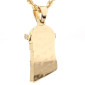 Jesus pendant in yellow gold