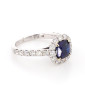 Ladys ring whith sapphire 