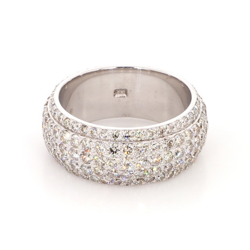 White gold ring