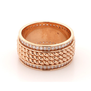 Rose gold ring