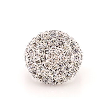 Mens ring White gold