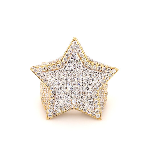Star ring Two tone