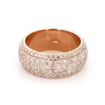 Rose gold ring