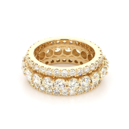 Yellow gold ring