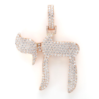 Chai charm In rose gold 