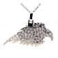 Diamonds “ Eagle “ pendant whithe art enamel …bla bla bla