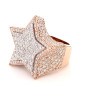 Rose White star ring Rose White star ring