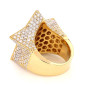 Star ring Two tone
