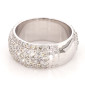 White gold ring