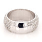White gold ring