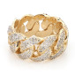 Yellow gold cuban ring Yellow gold cuban ring