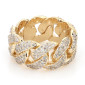 Yellow gold cuban ring Yellow gold cuban ring