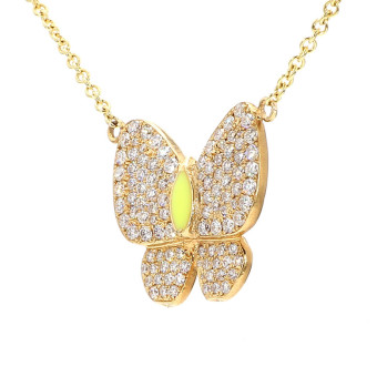 Butterflies necklaces