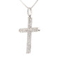 White gold cross White gold cross