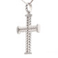 White gold cross