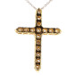 Yellow gold cross