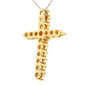 Yellow gold cross